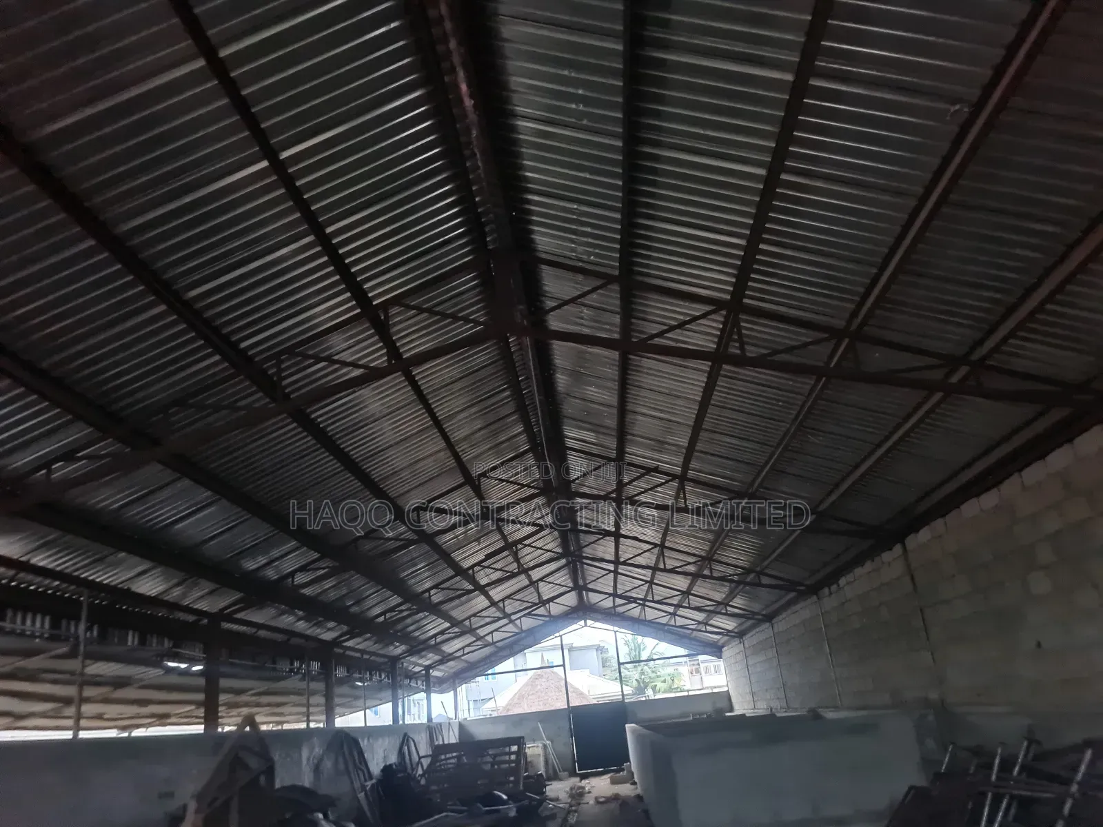 Warehouse Steel Construction, Factory Construction