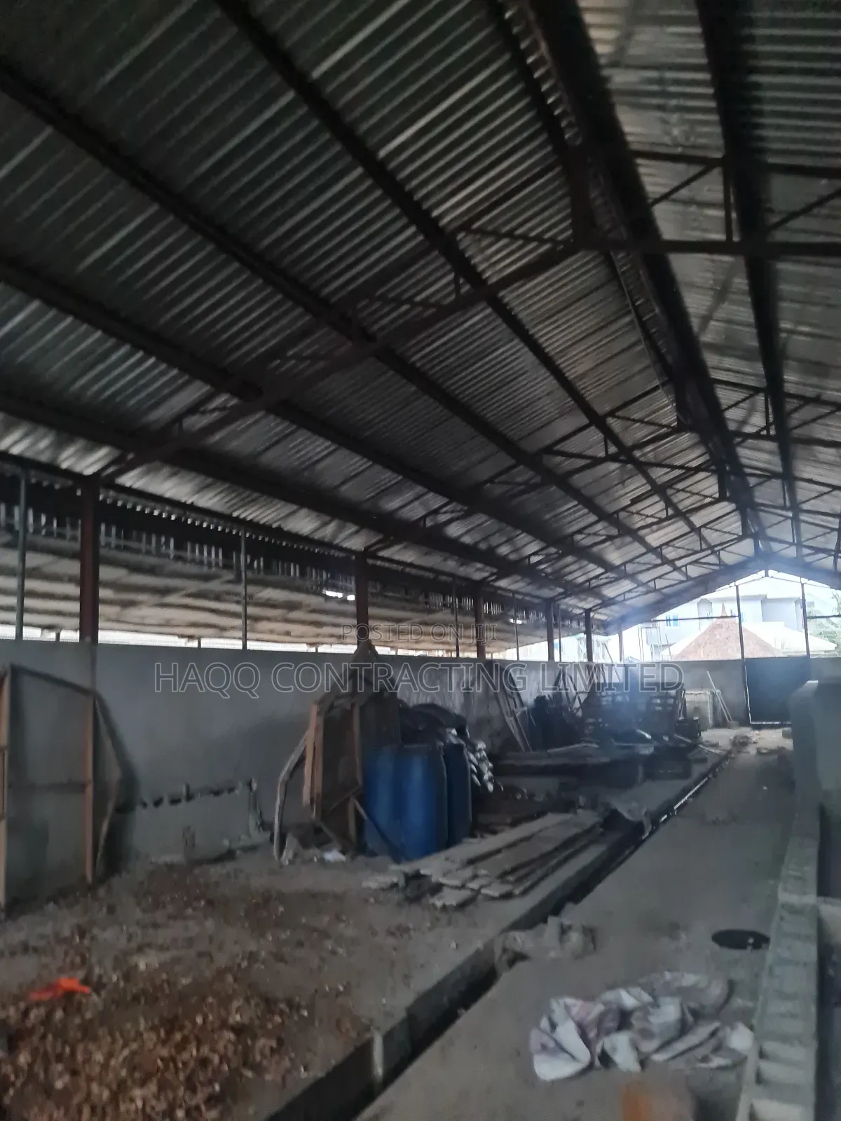 Warehouse Steel Construction, Factory Construction