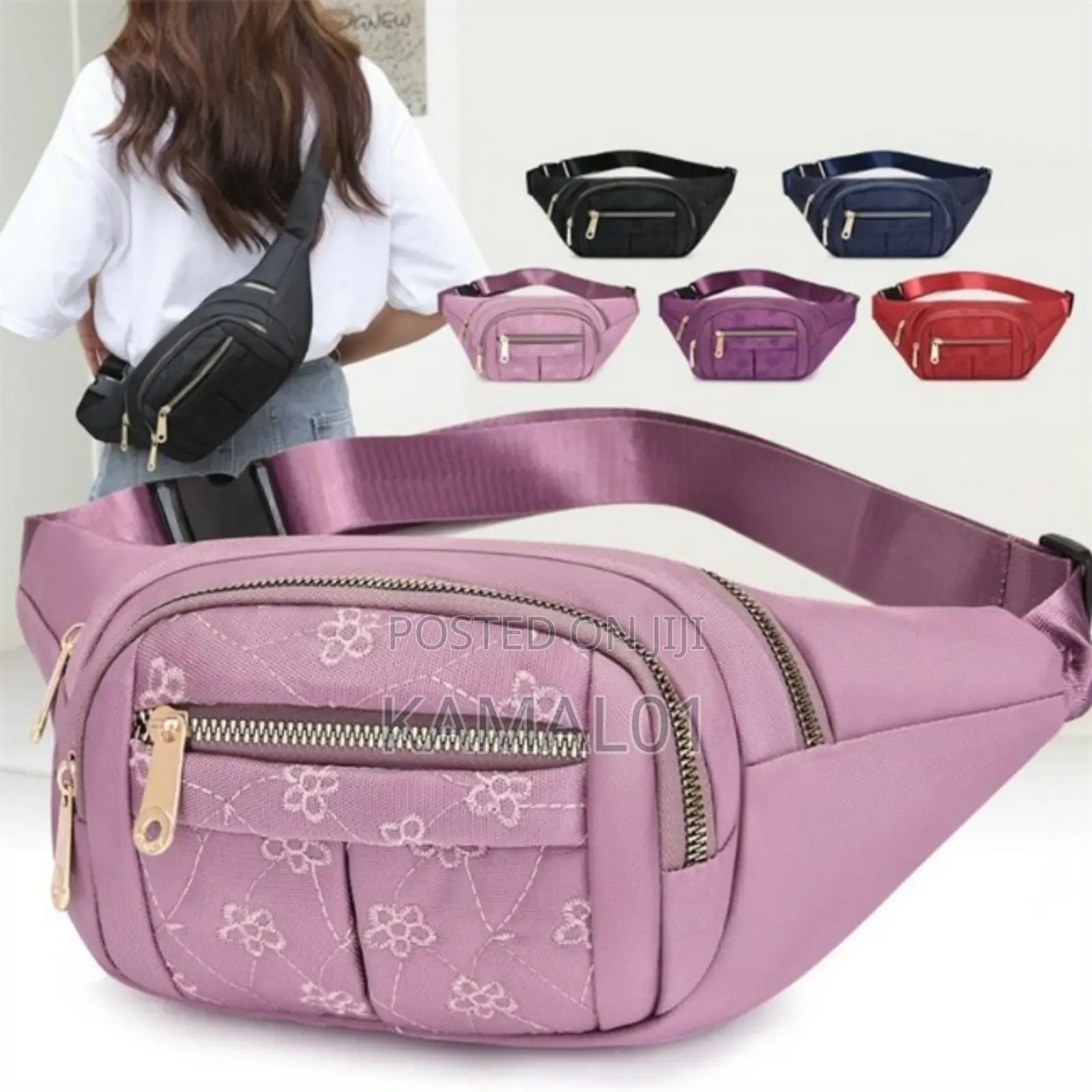 Fashion Women Waist Bag Female Waterproof Belt Bags