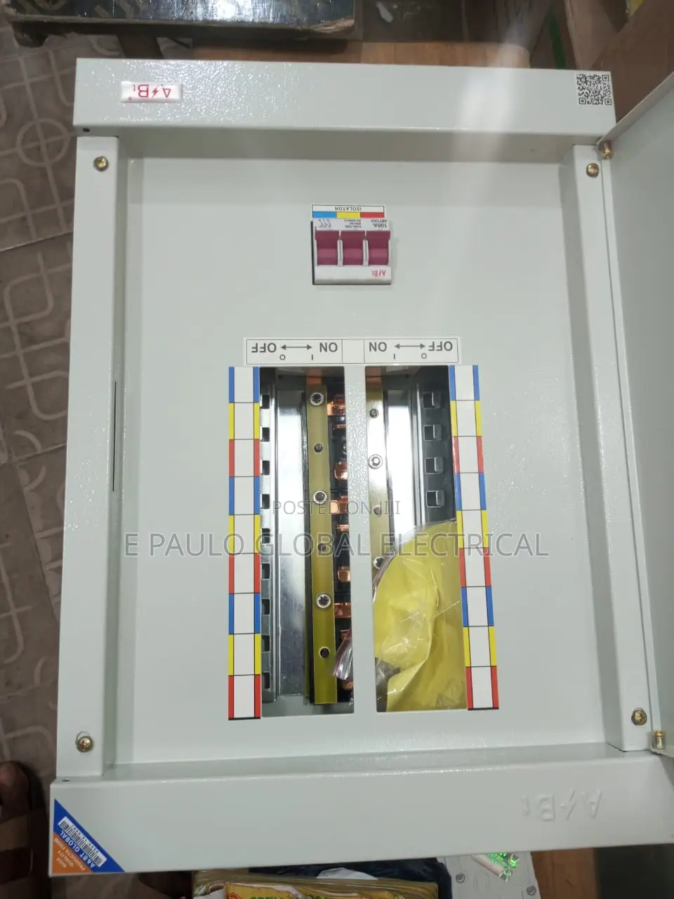 18 Fuse D6 3phase Iron Panel Db