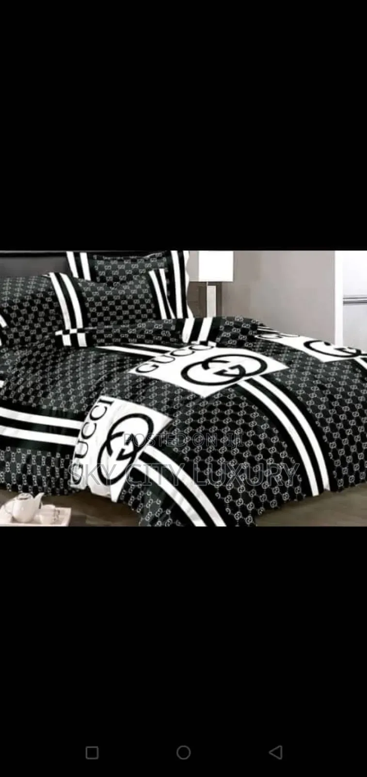 New Design Gucci Duvetset Bedsheet