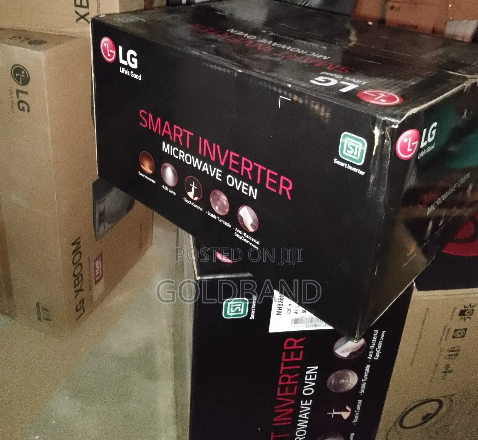 High Standard 25L LG Inverter Microwave "Mwo2535gis"