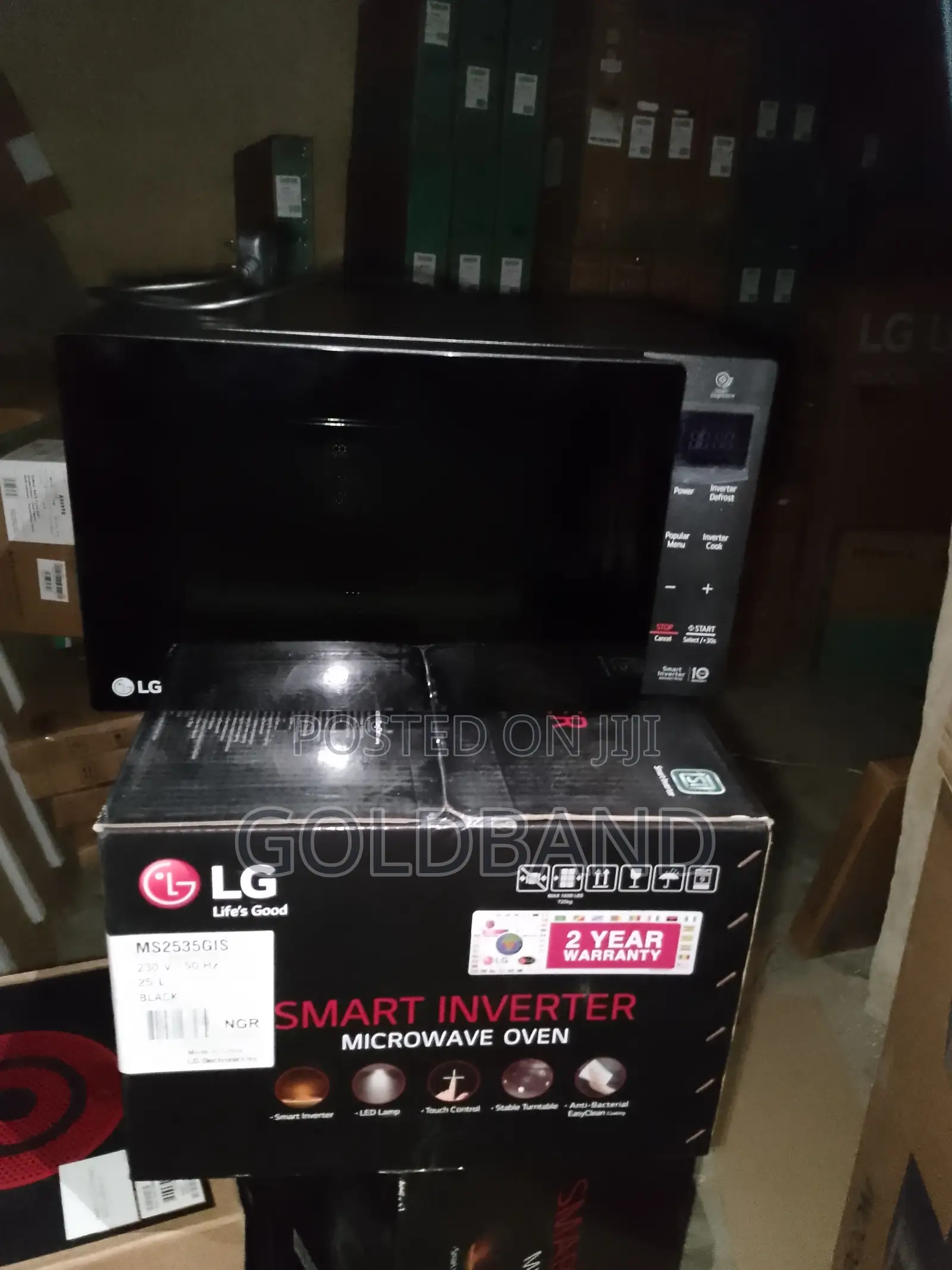 Responsive "Mwo2535gis" 25L LG Inverter Microwave