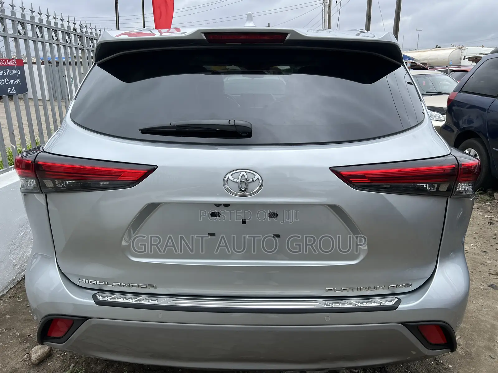 Toyota Highlander Platinum 2022 Silver