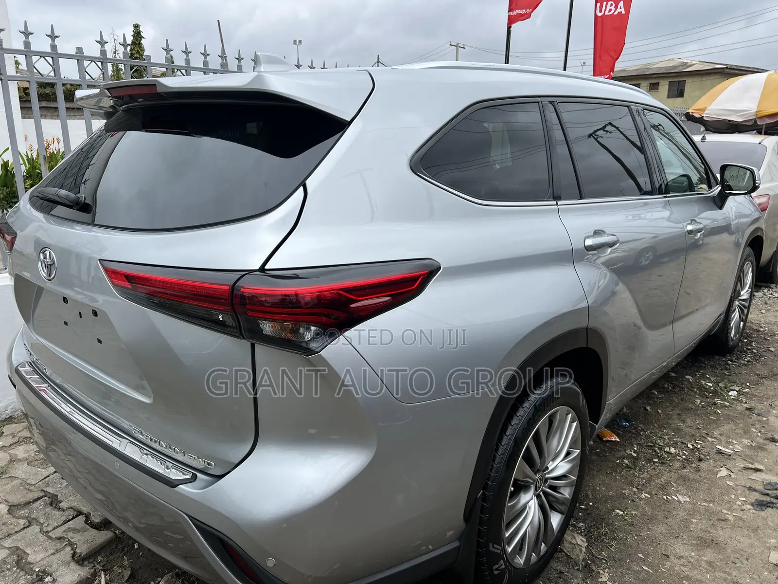 Toyota Highlander Platinum 2022 Silver