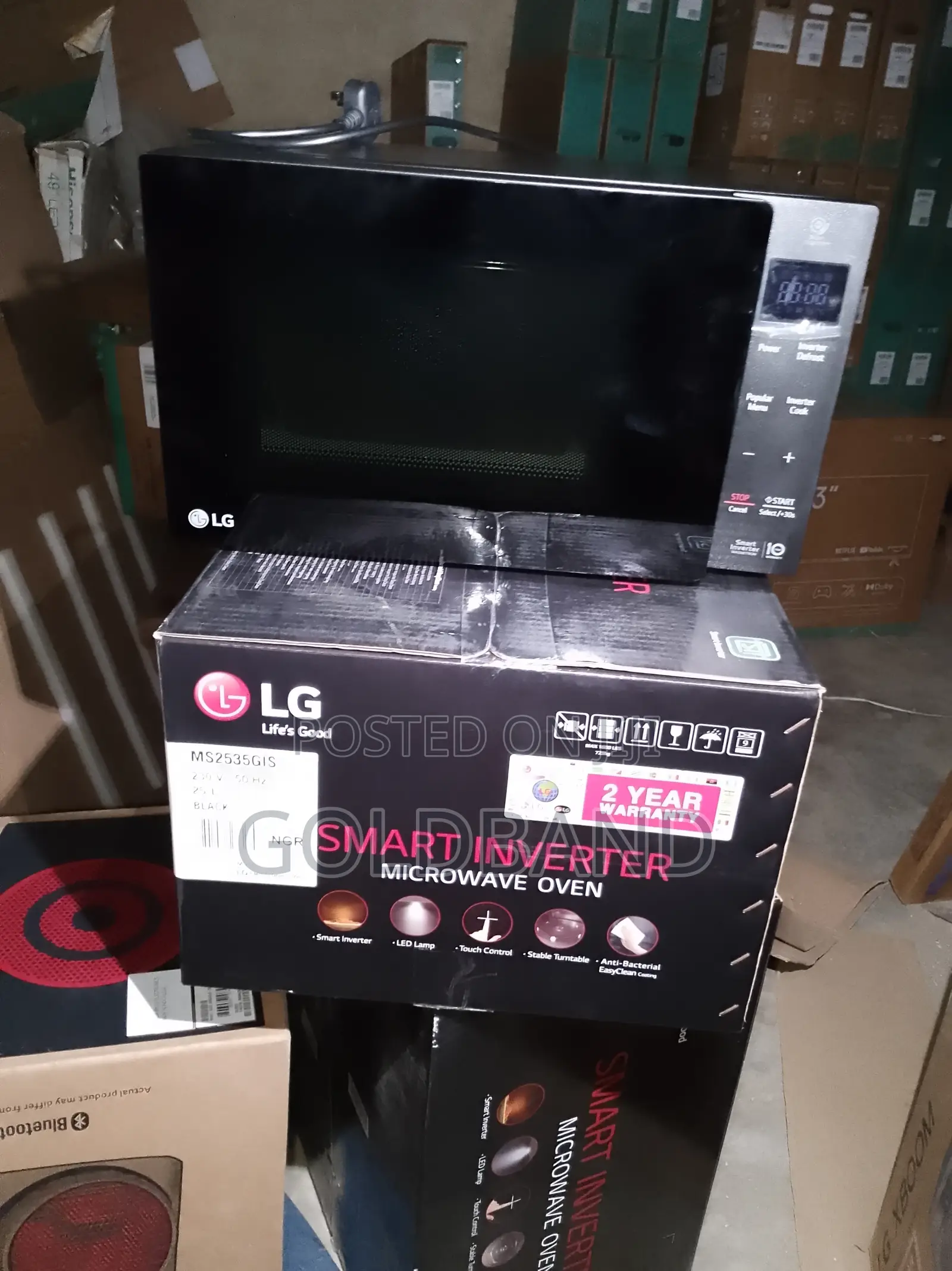 Best Advanced "Mwo2535gis" 25L LG Inverter Microwave