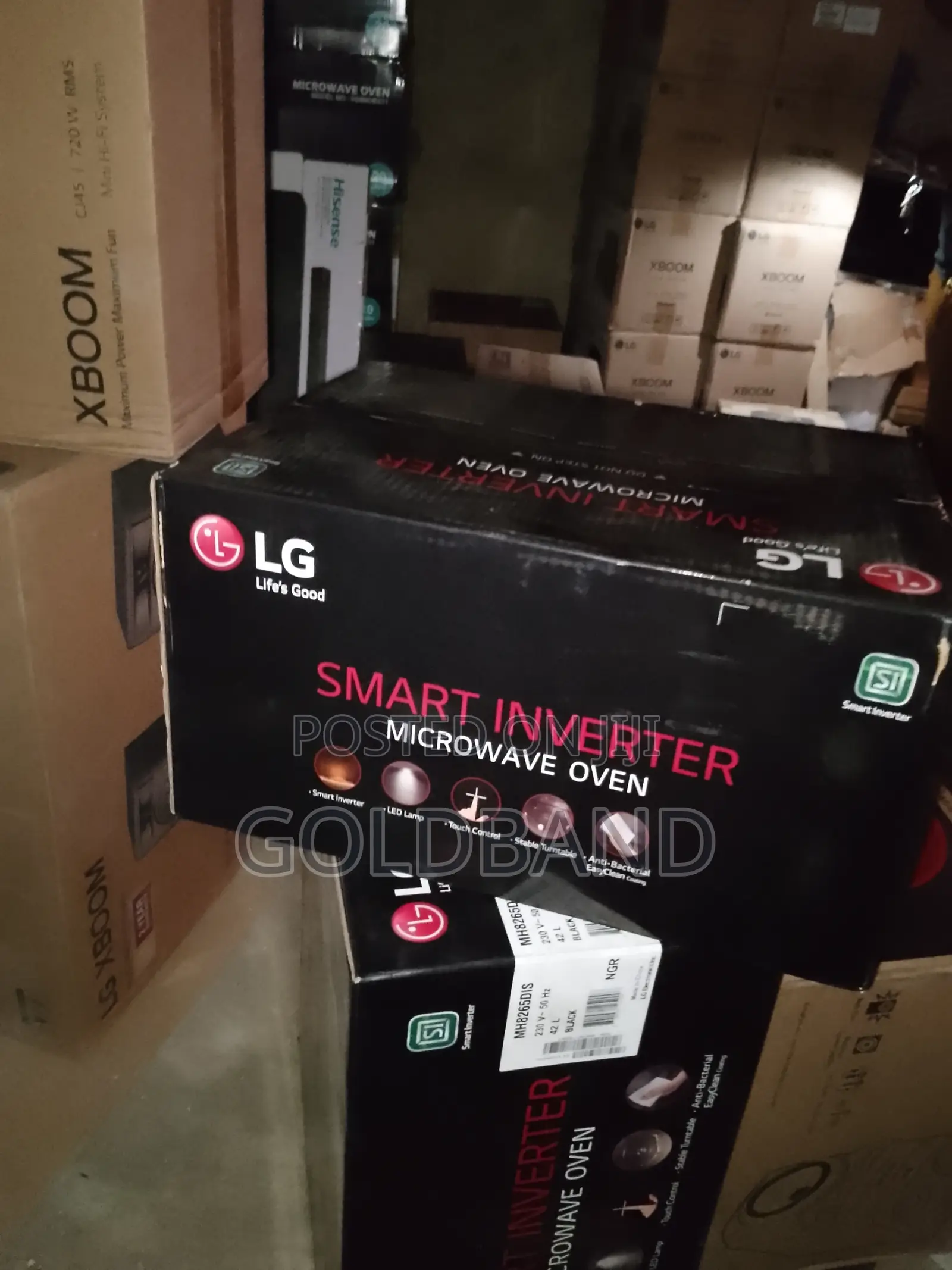 New Advanced "Mwo2535gis" LG Inverter Microwave