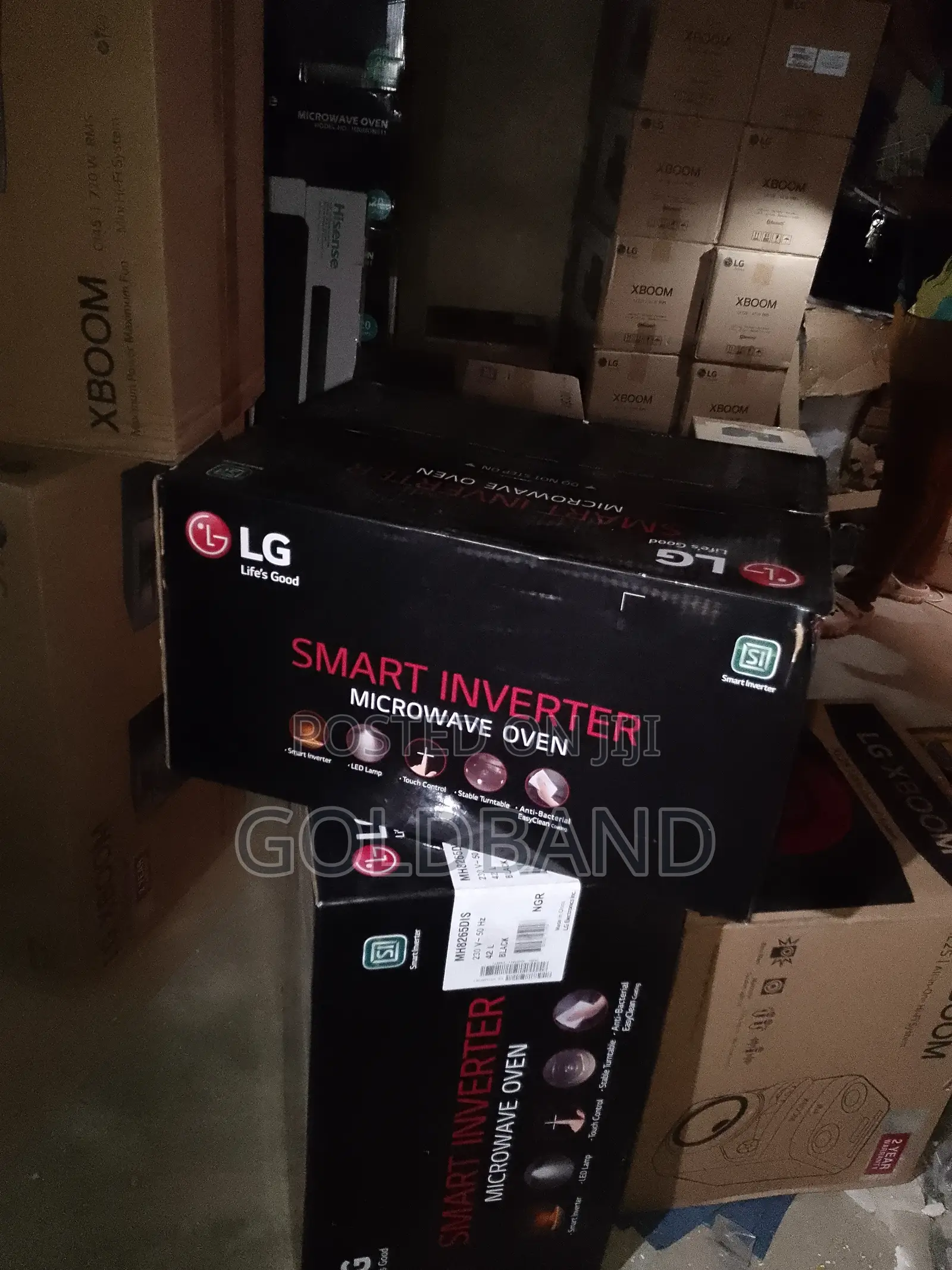 The Fast Selling 25L LG Inverter Microwave "Mwo2535gis"
