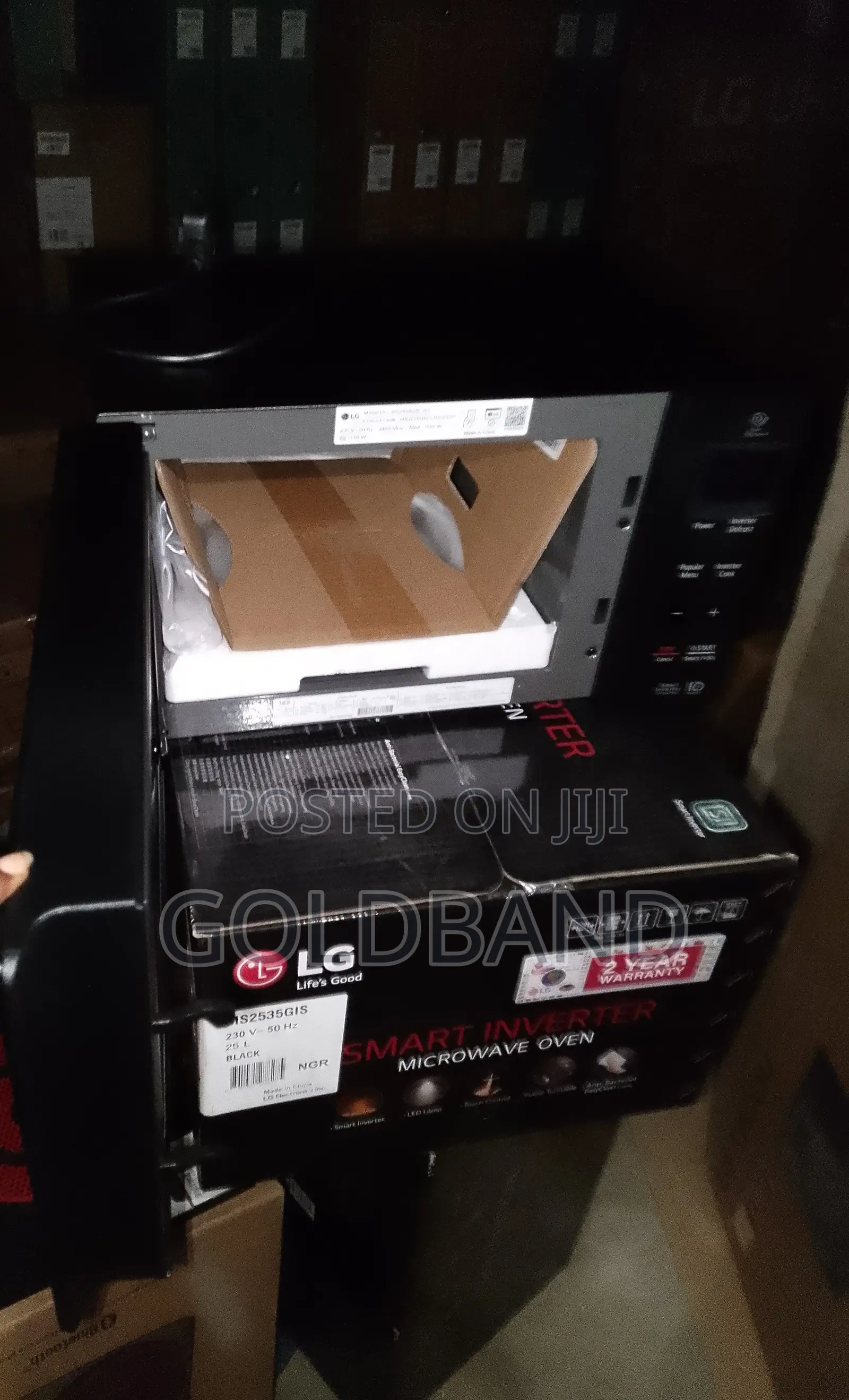 Effective 25L LG Inverter Microwave "Mwo2535gis"