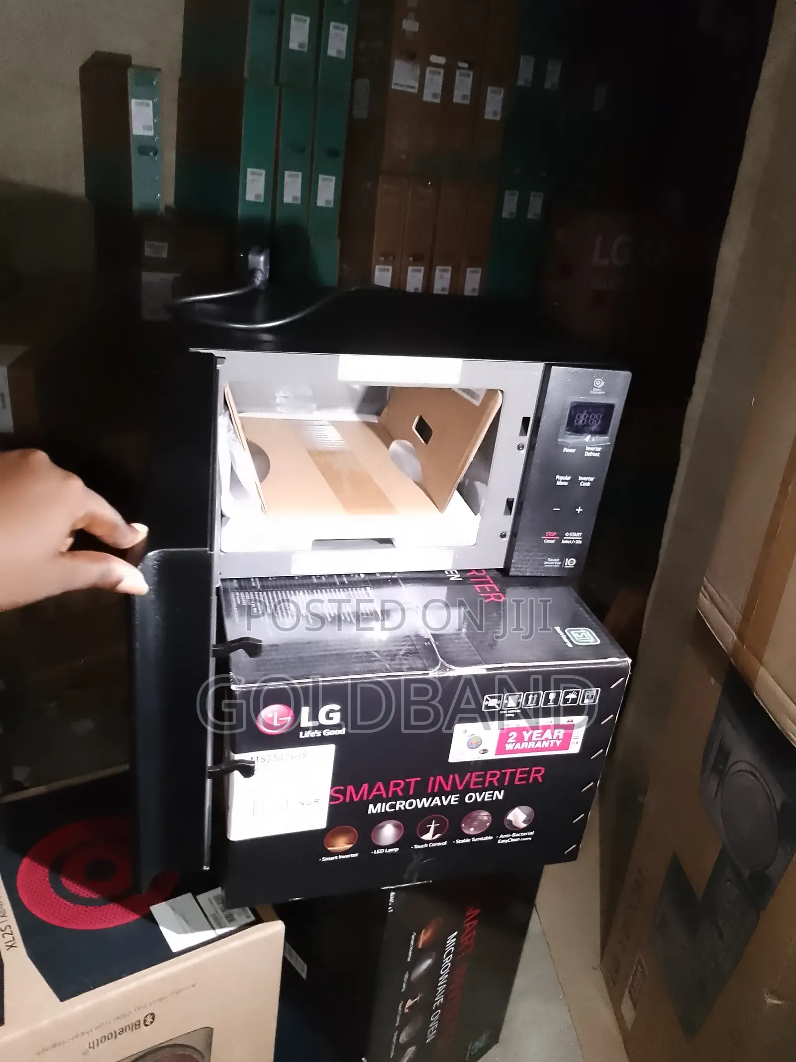 Newly Produced 25L LG Inverter Microwave "Mwo2535gis"