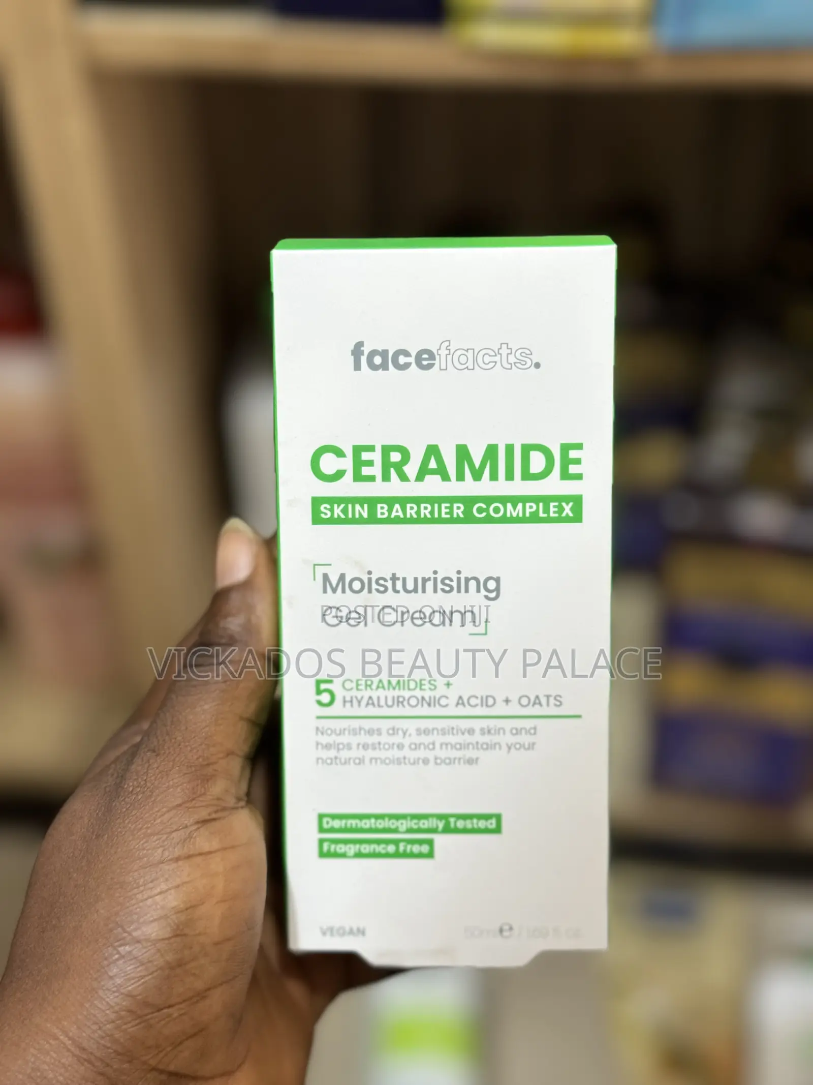 Face Facts Ceramide Moisturizing Gel Cream