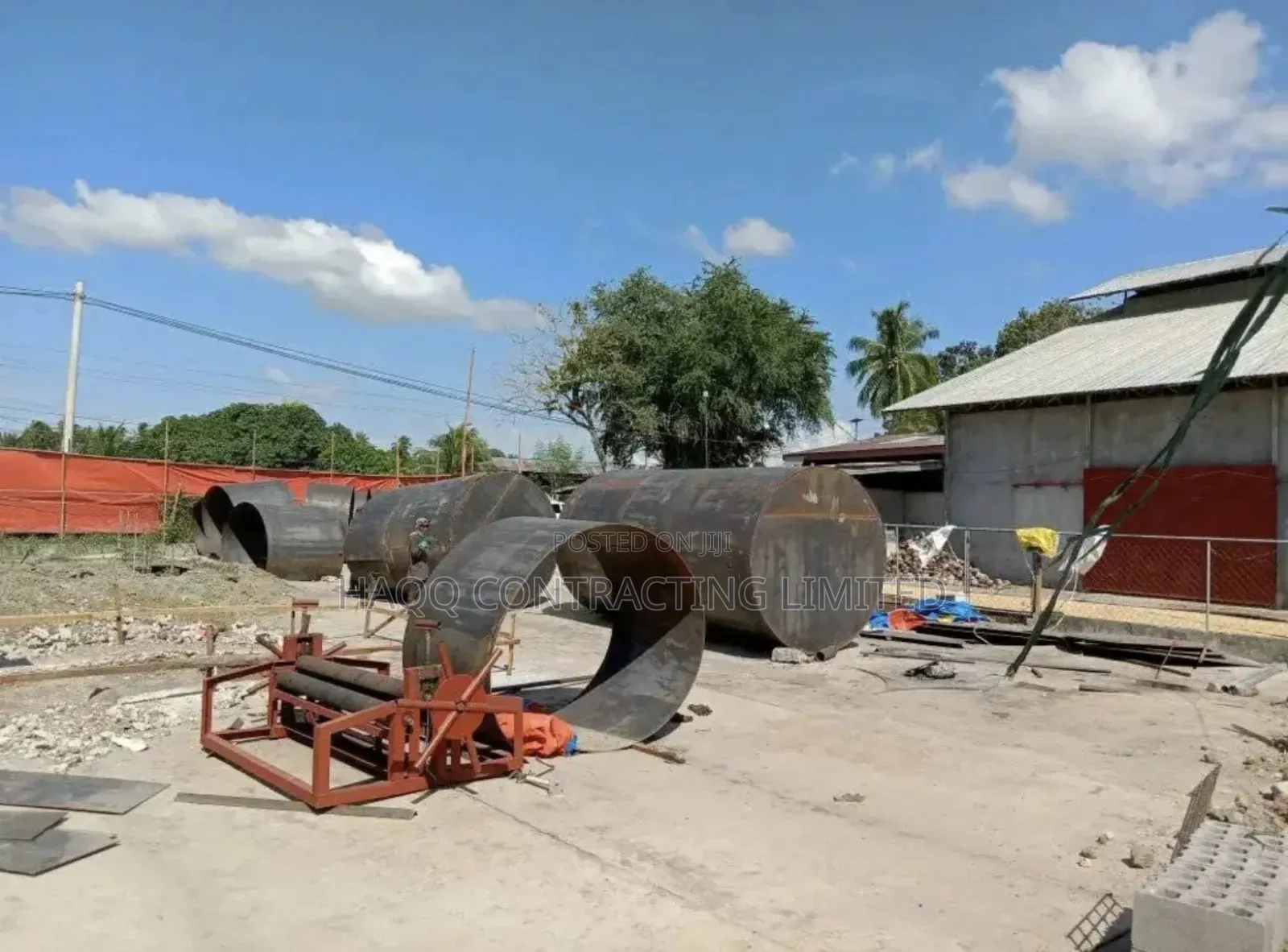 Diesel Storage Tank Fabrication, Metal Sheet Fabrication