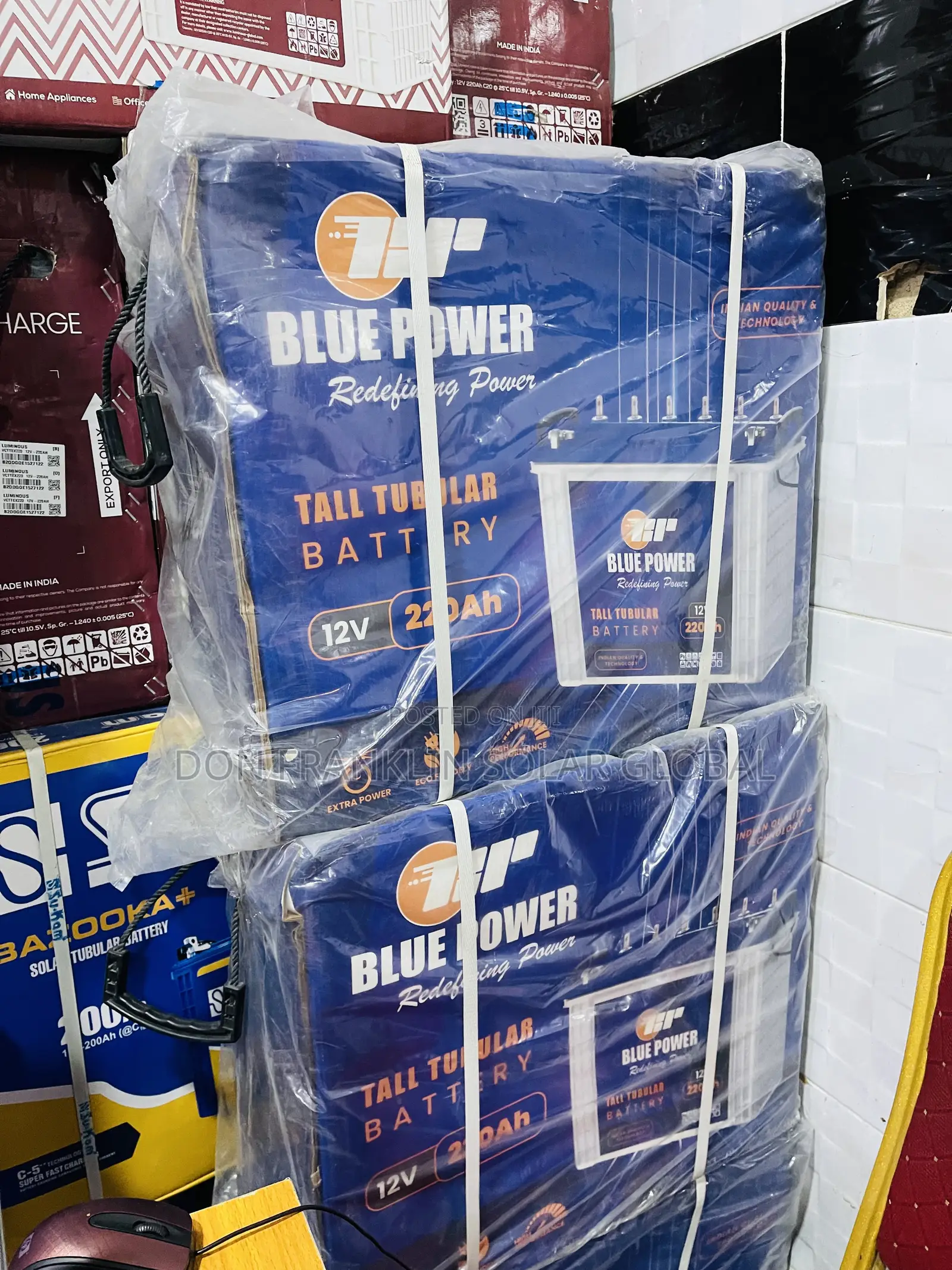 220ah Blue Power Tubular Inverter Battery 12volts 🔋