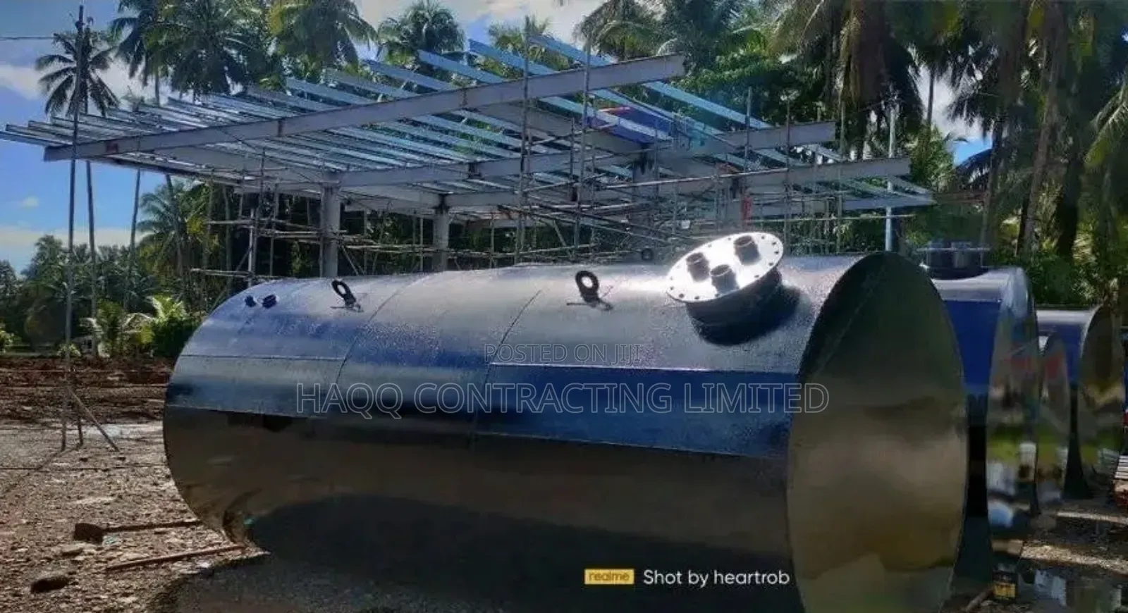 Diesel Storage Tank Fabrication