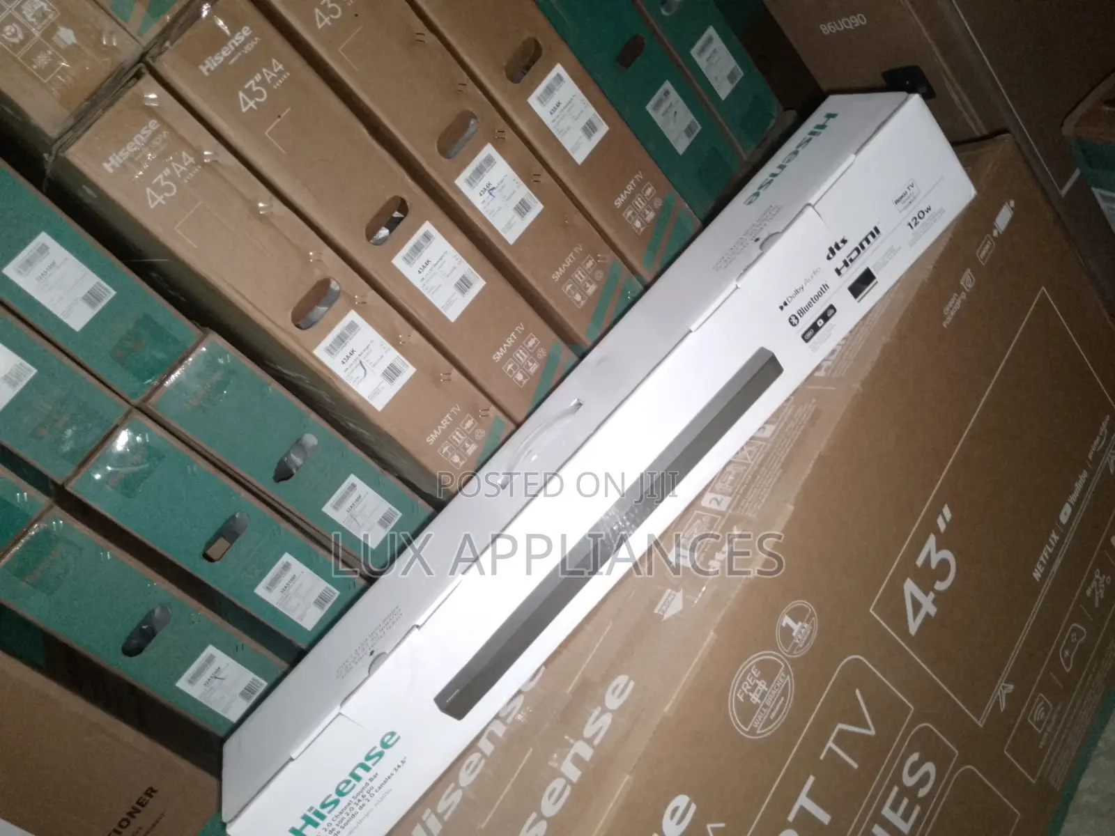 The Brand New 100% Quality Hisense Sound System 120w