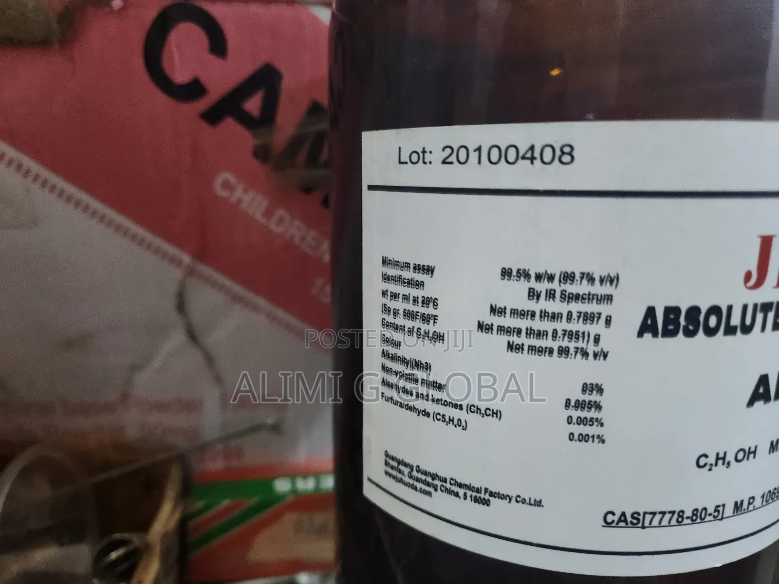 Ethanol Absolute 2.5ltr