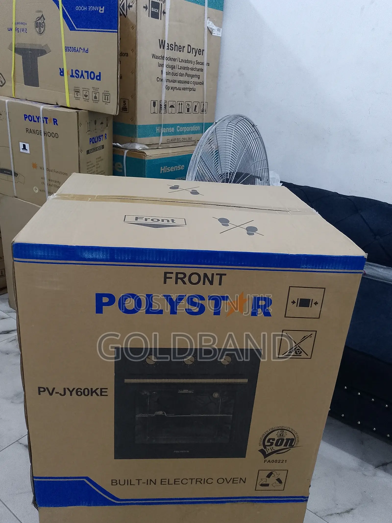 Classic Polystar Inbuilt Oven "Pv-Jy60ke"