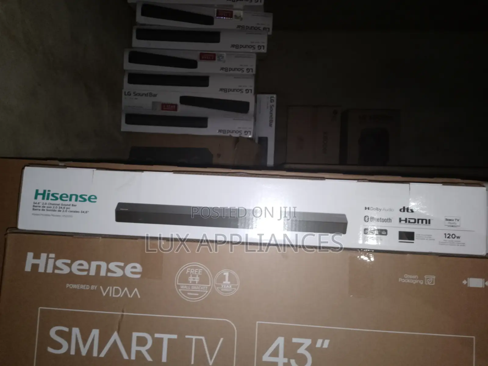 Very Good Hisense 120w Soundbar 'hs205g'