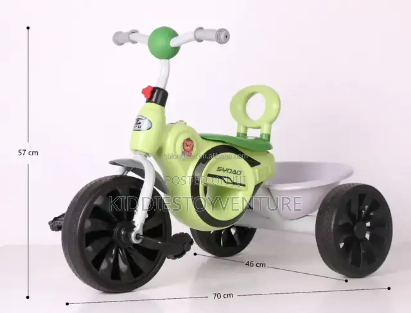 Popular Design Plastic Baby Tricycle With 3 Wheel