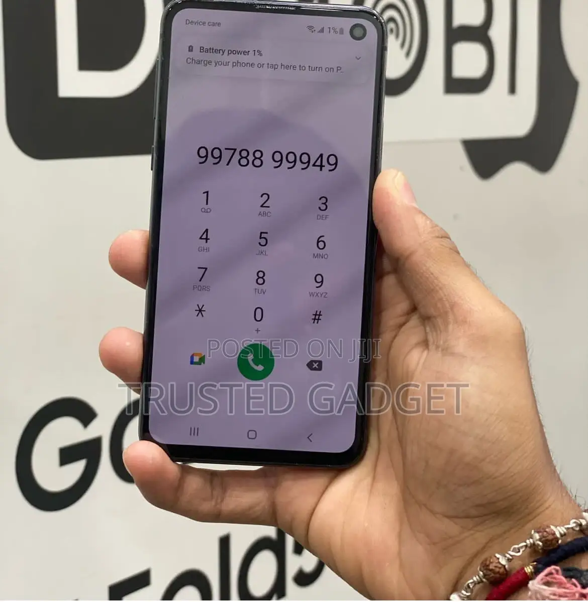 New Samsung Galaxy S10e 256 GB Blue