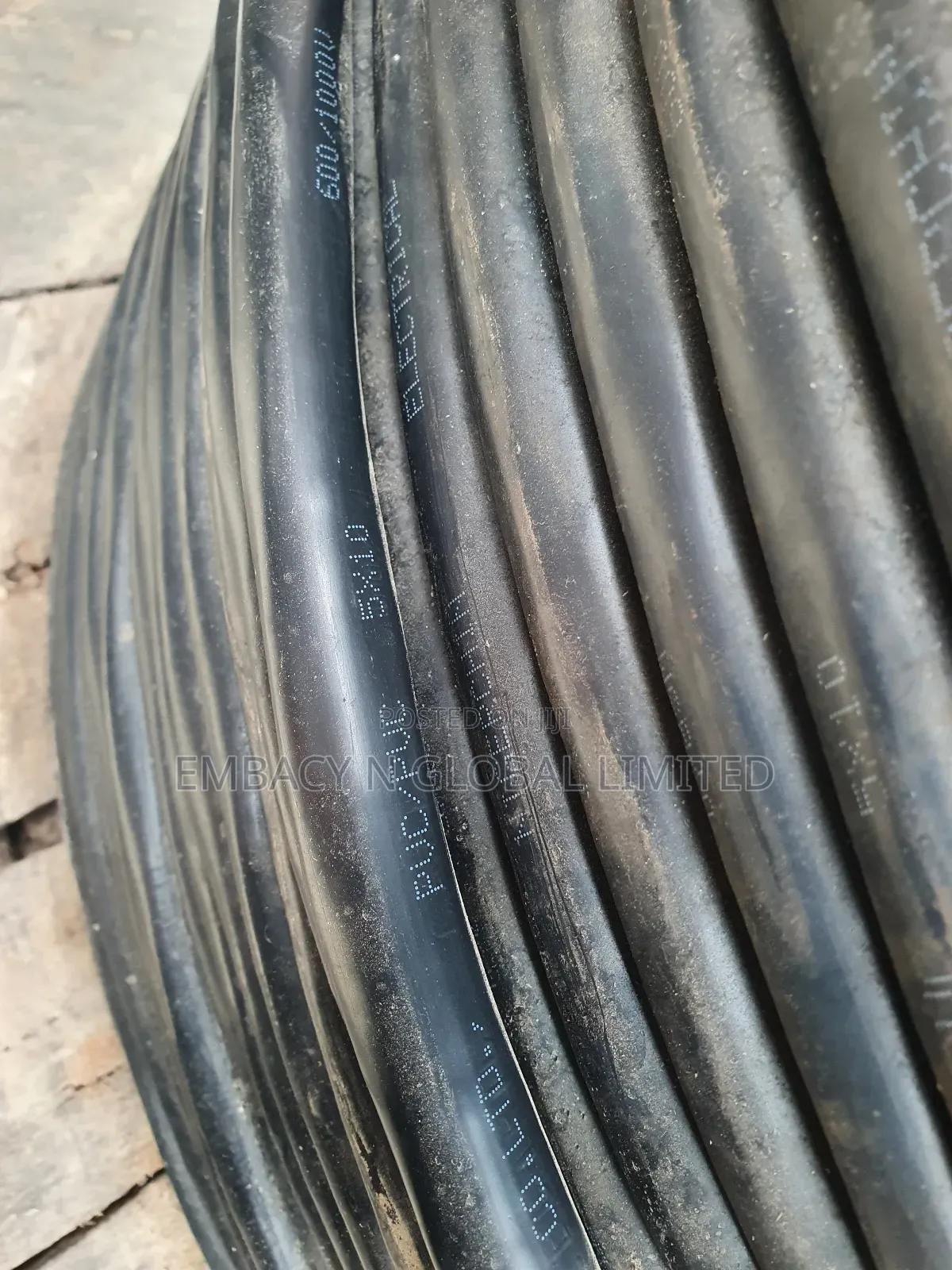 10mm 5core PVC/PVC Cable