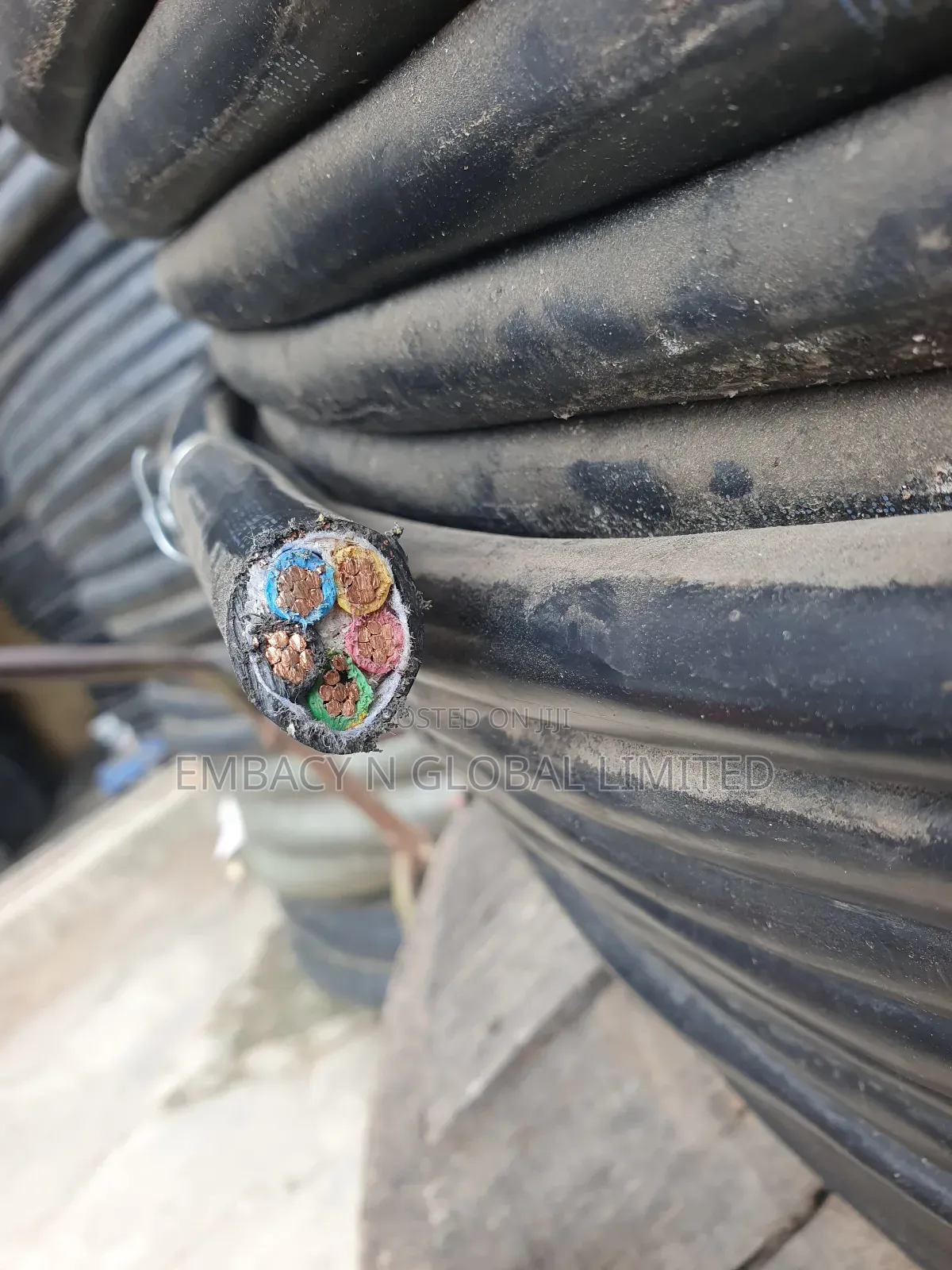 10mm 5core PVC/PVC Cable