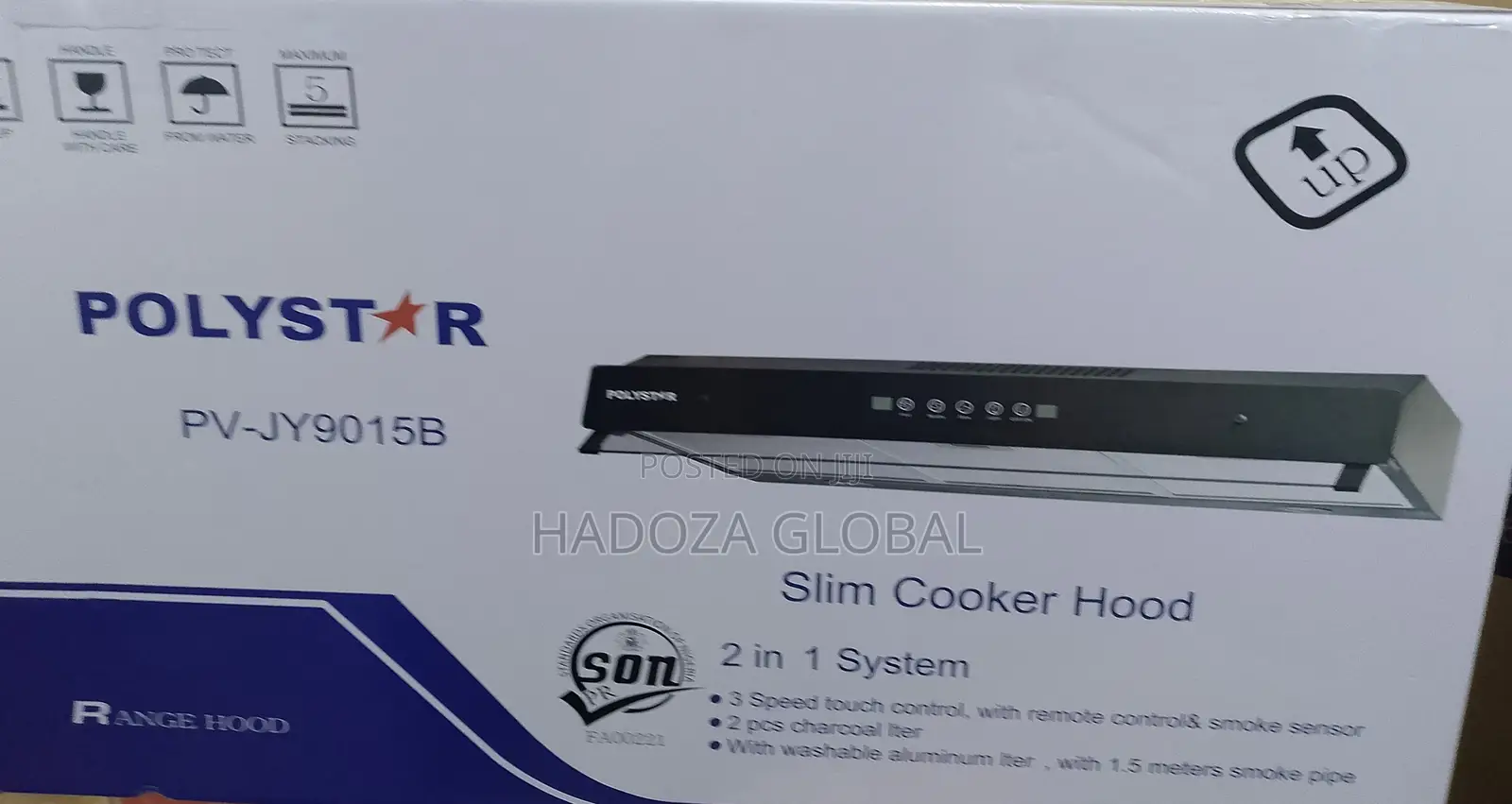 The Polystar Best New Slim Cooker Hood -affordable 90cm