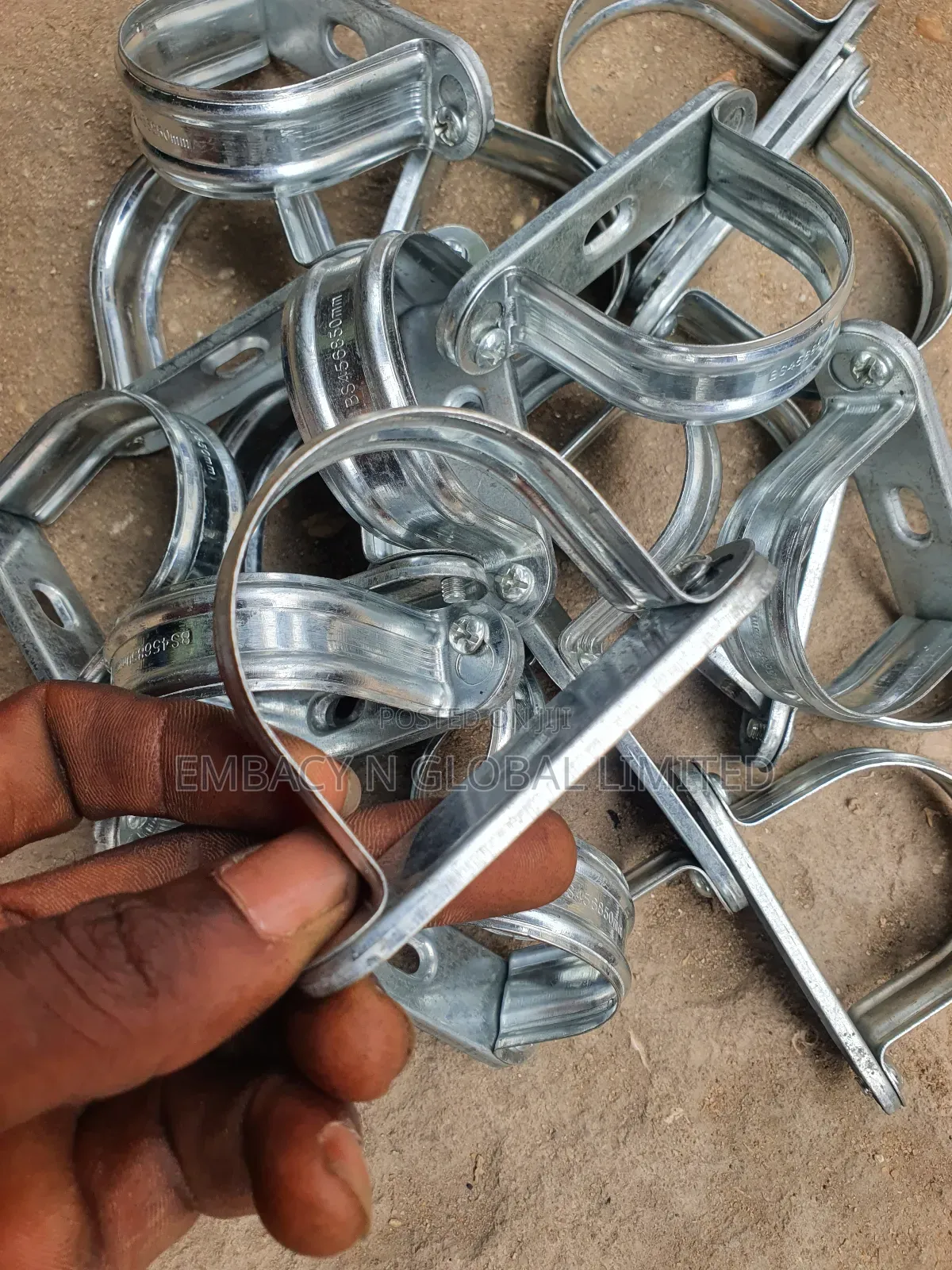 50mm Stainless Steel Clips for Cables and Pipe