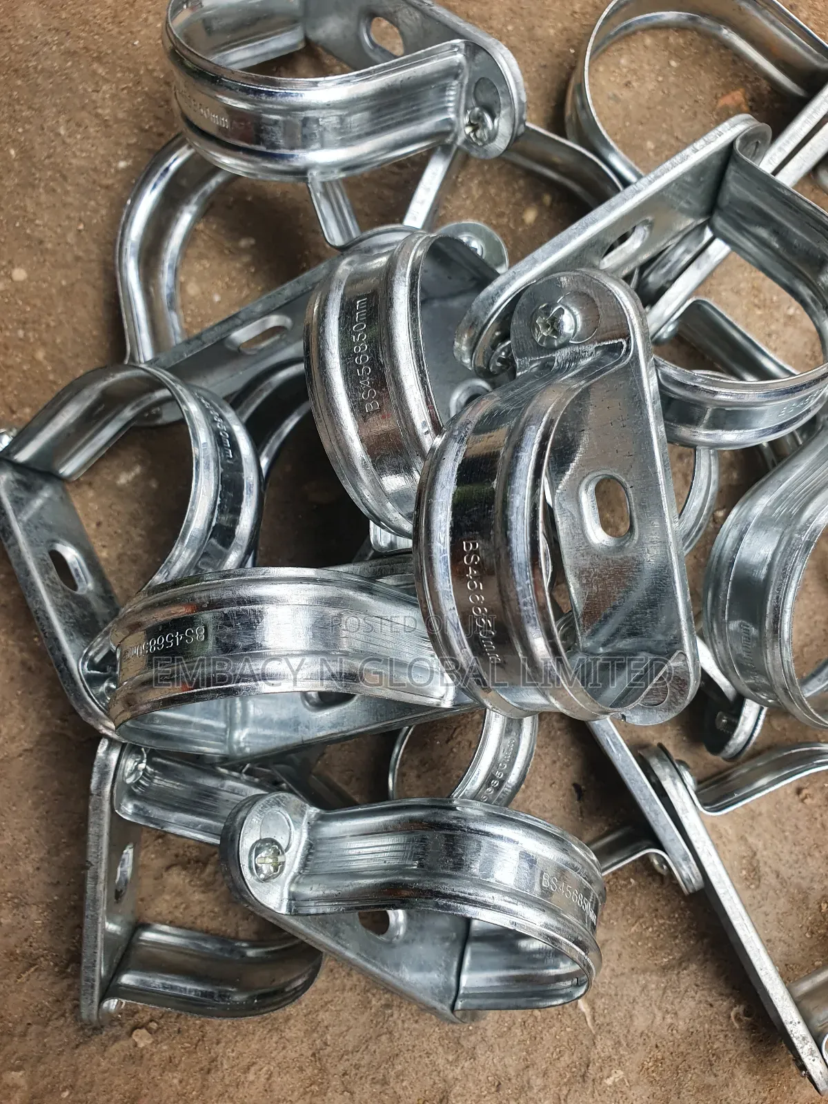 50mm Stainless Steel Clips for Cables and Pipe