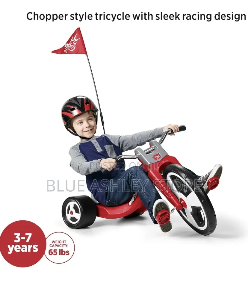 Radio Flyer Deluxe Big Flyer 16 Inch Big Front Wheel