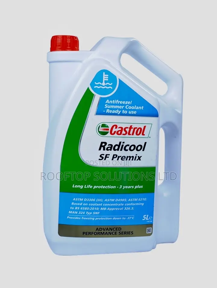 Castrol Radicool Sf Premix Long Life Coolant 5litres