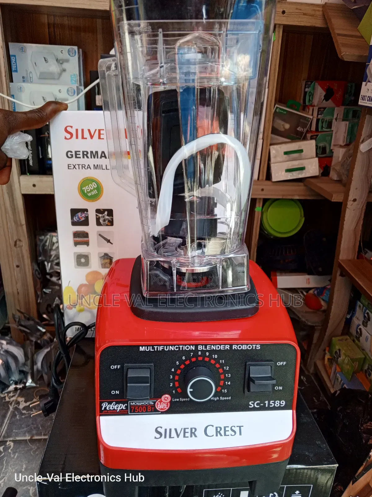 Silver Crest Blender