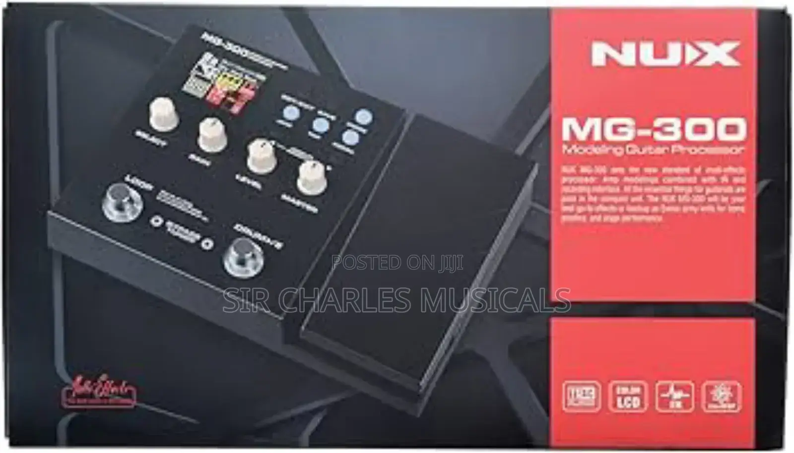 Nux Mg-300 Modeling Guitar Processor