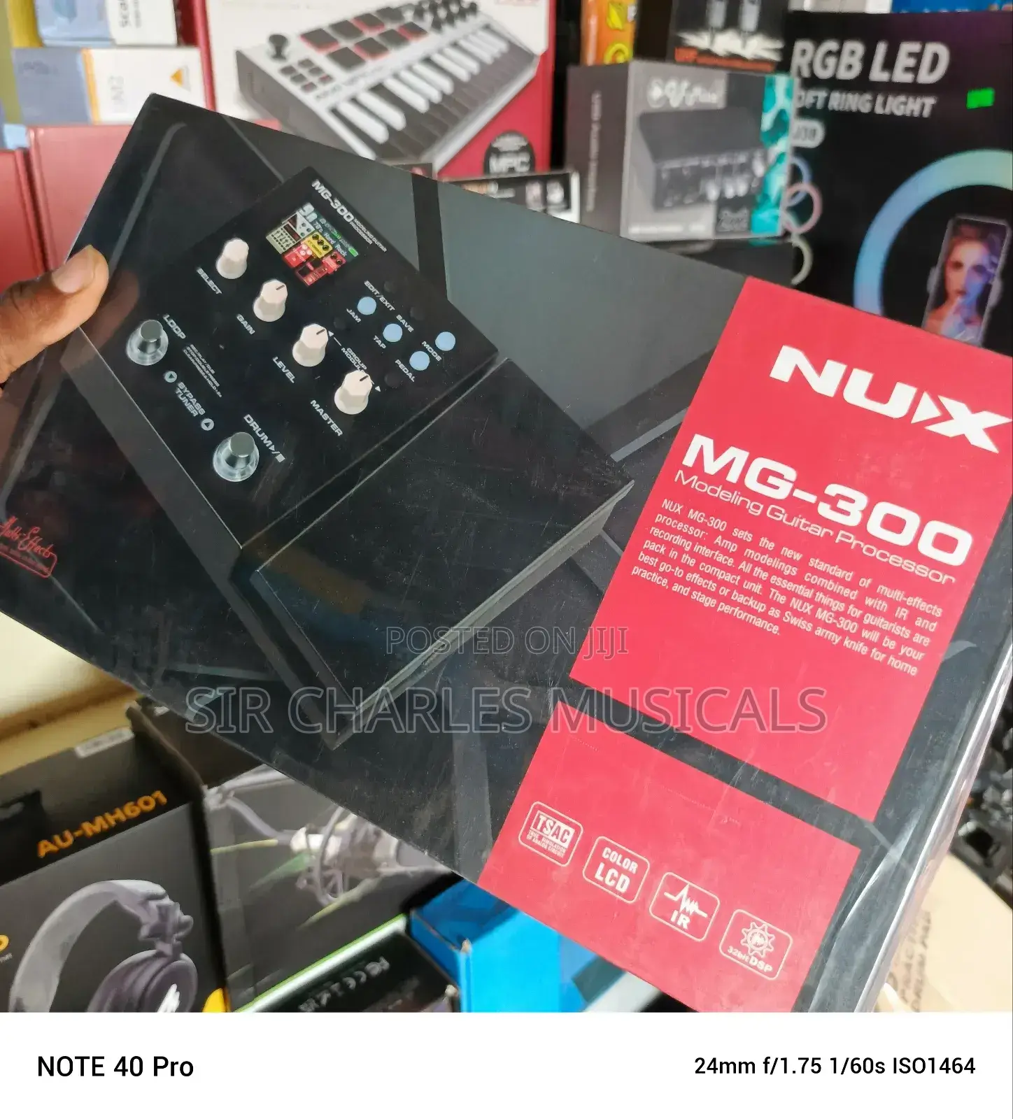 Nux Mg-300 Modeling Guitar Processor