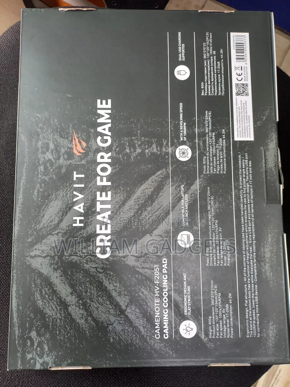 Havit Gaming Cooling Pad