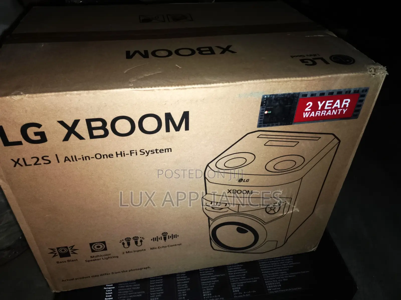 High Quality LG Home Theatre 'Xl2s'