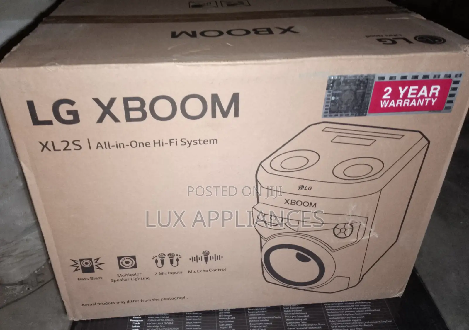 LG Home Theatre ''Xl2s'' 80watts