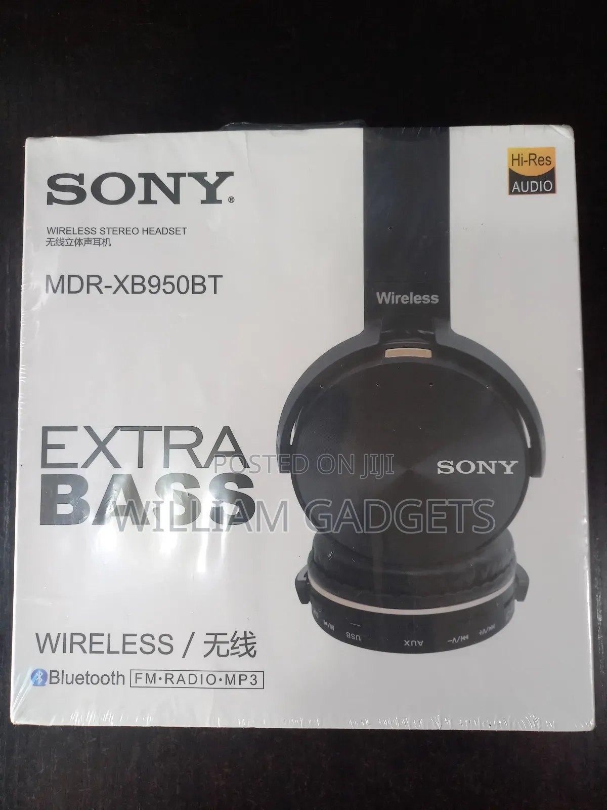 SONY Wireless Stereo Headset Extra Bass