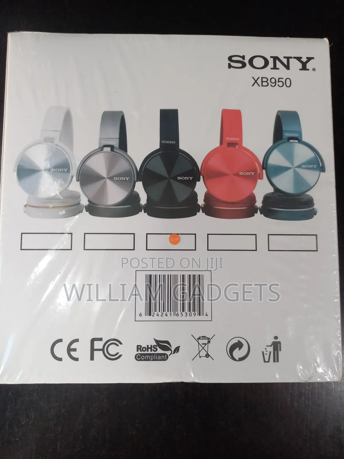 SONY Wireless Stereo Headset Extra Bass