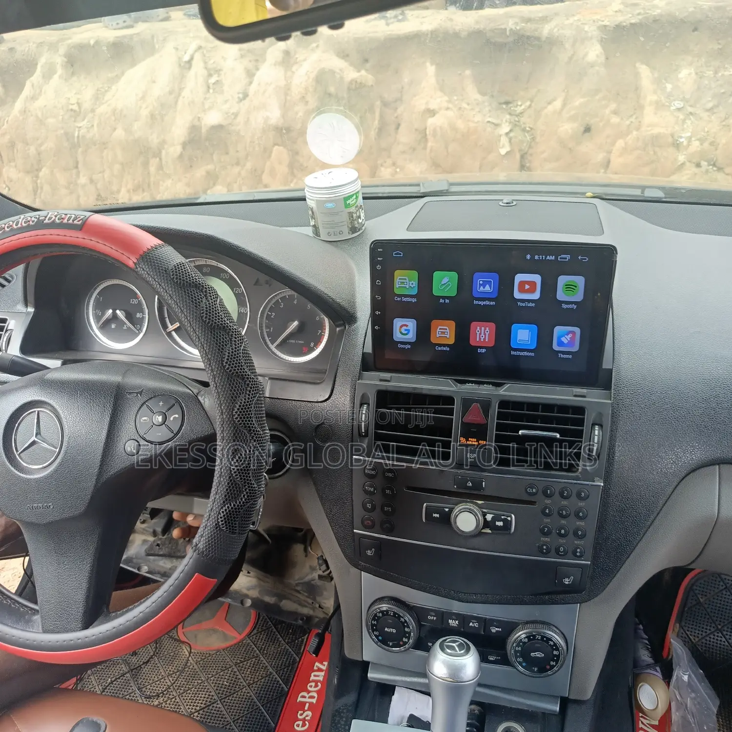 Android Screen+ Rear Camera for Benz 2008-2010 C-300 Model