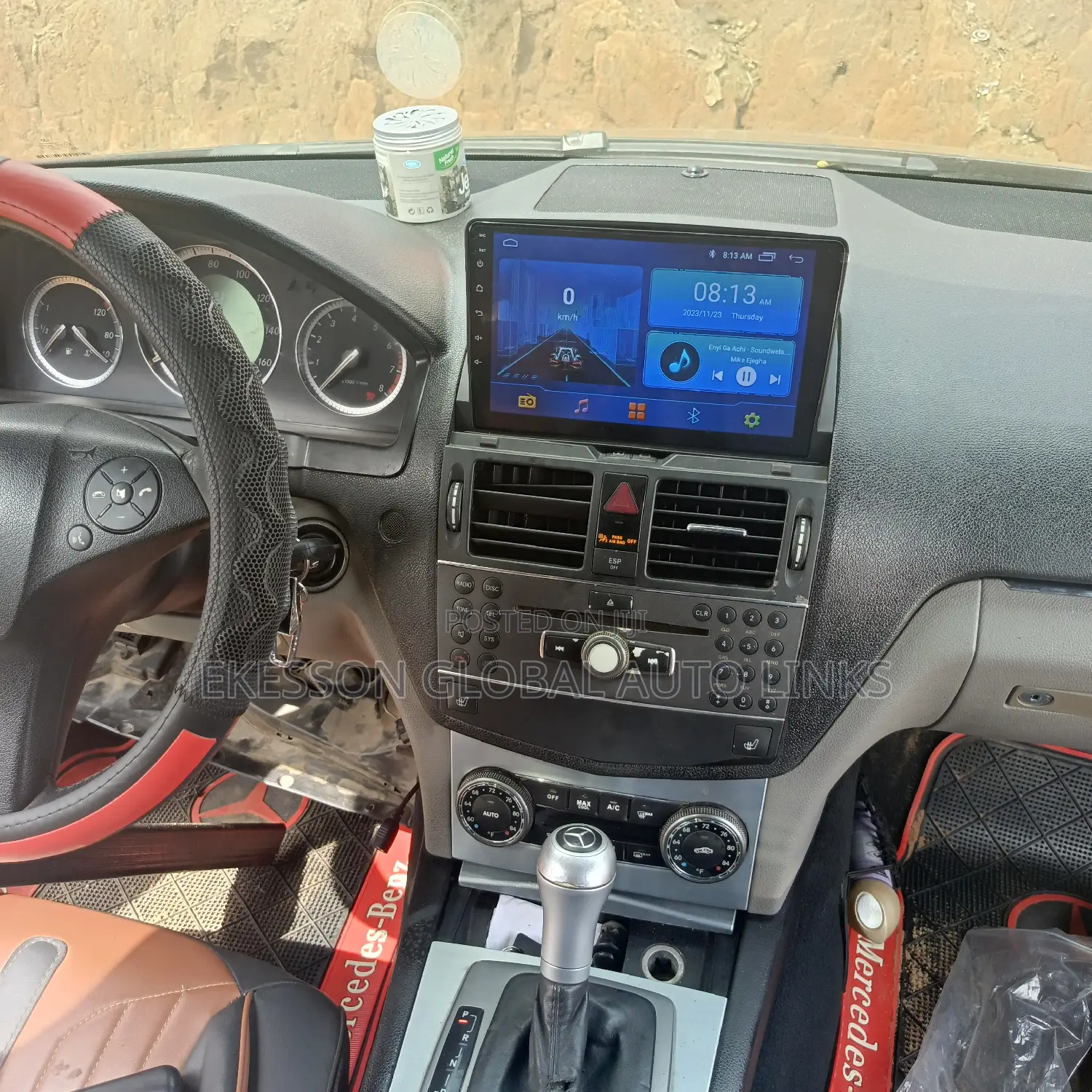 Android Screen+ Rear Camera for Benz 2008-2010 C-300 Model