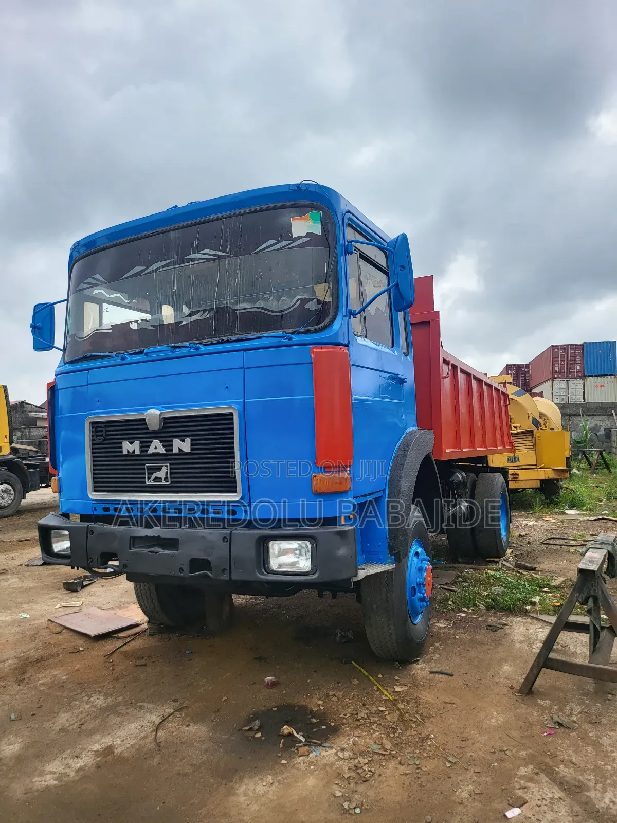 Man Truck Dump With 4x4