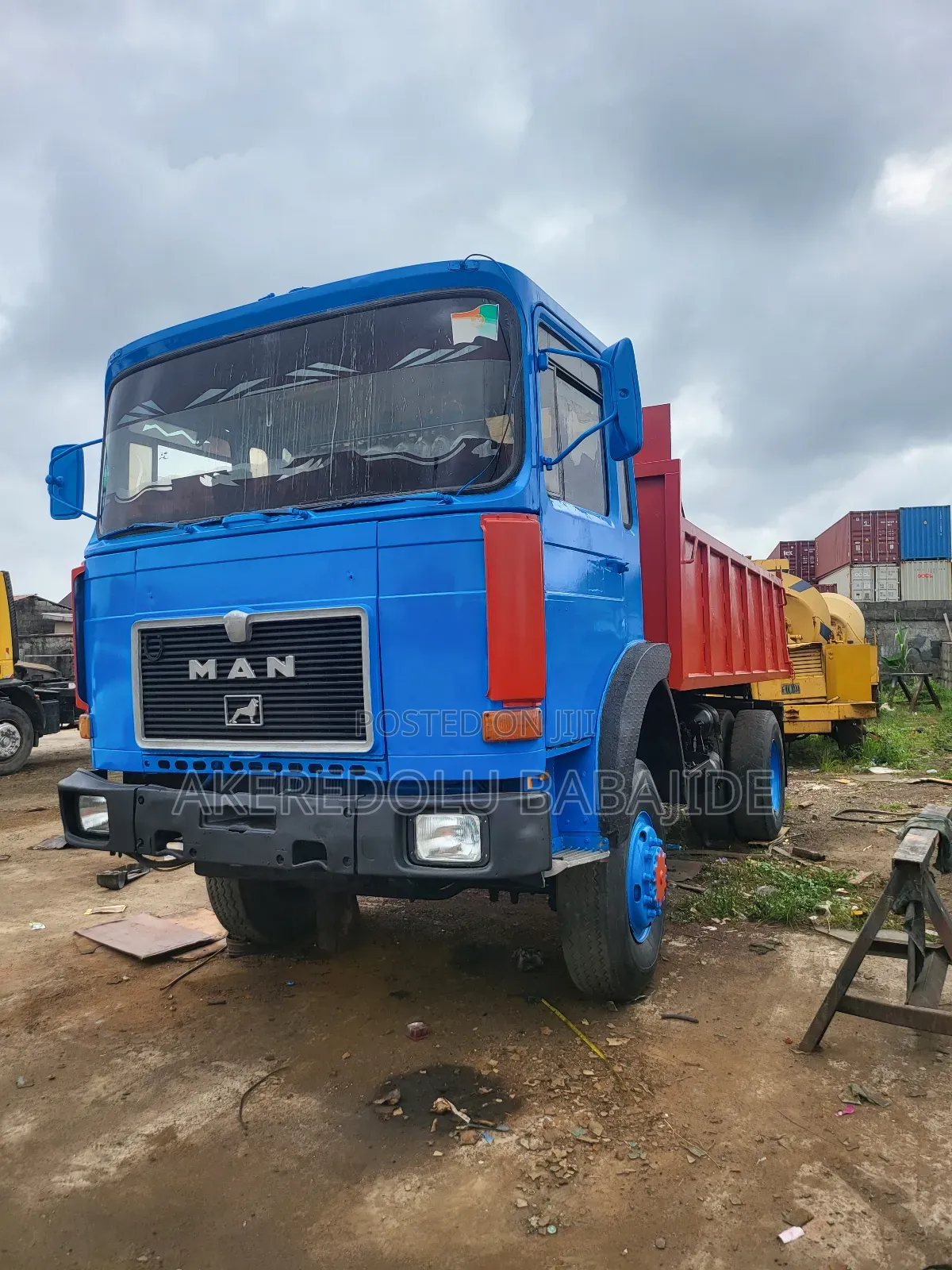 Man Truck Dump With 4x4