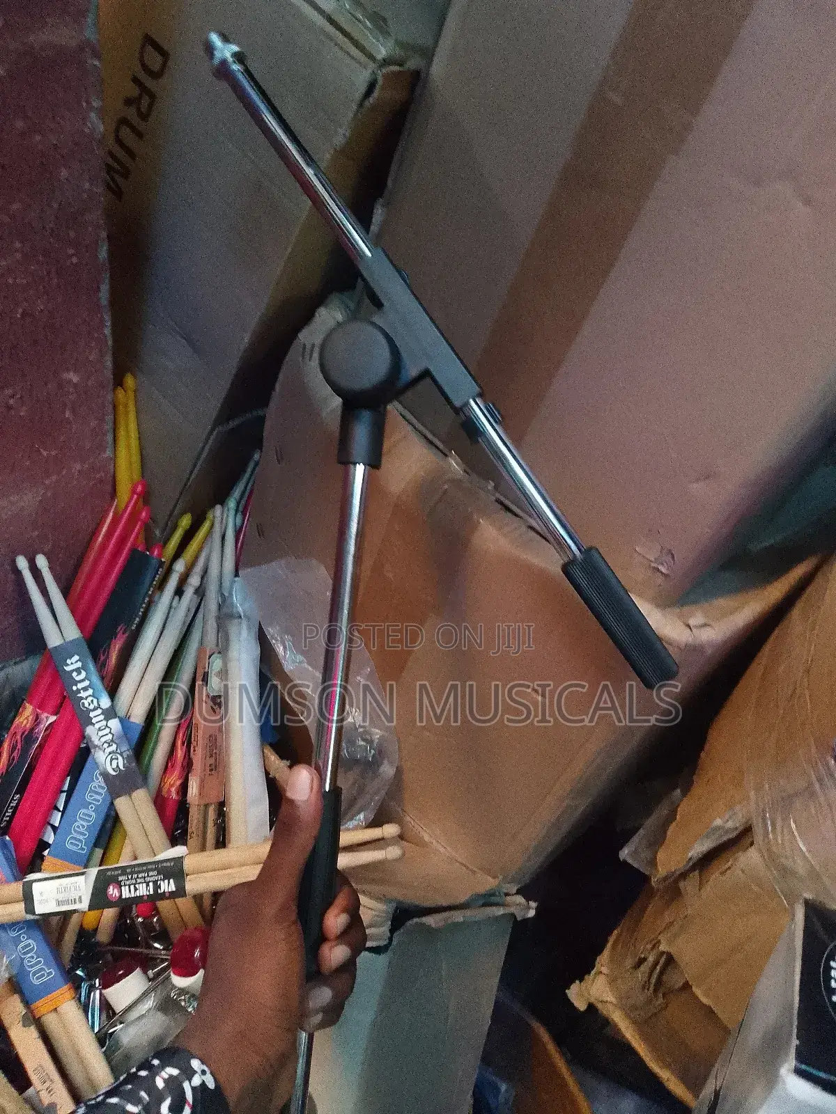 Table Mic Stand Round Base