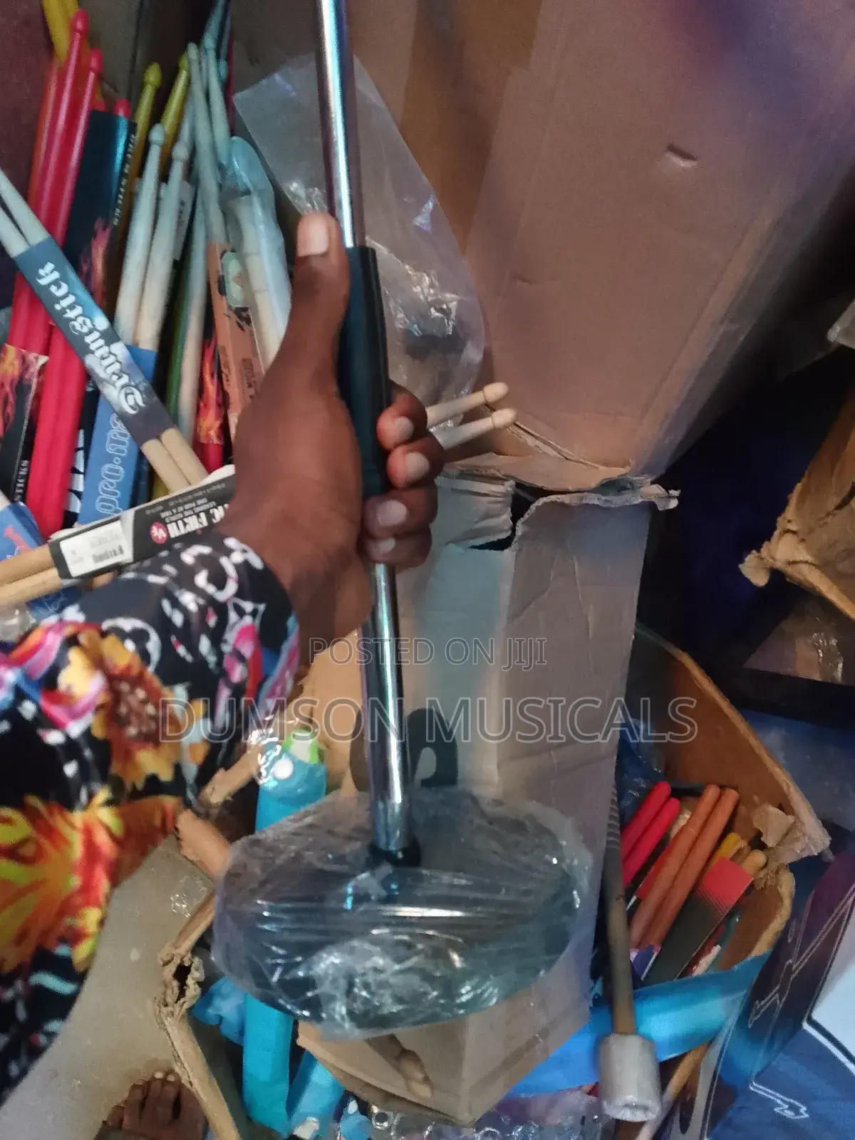 Table Mic Stand Round Base