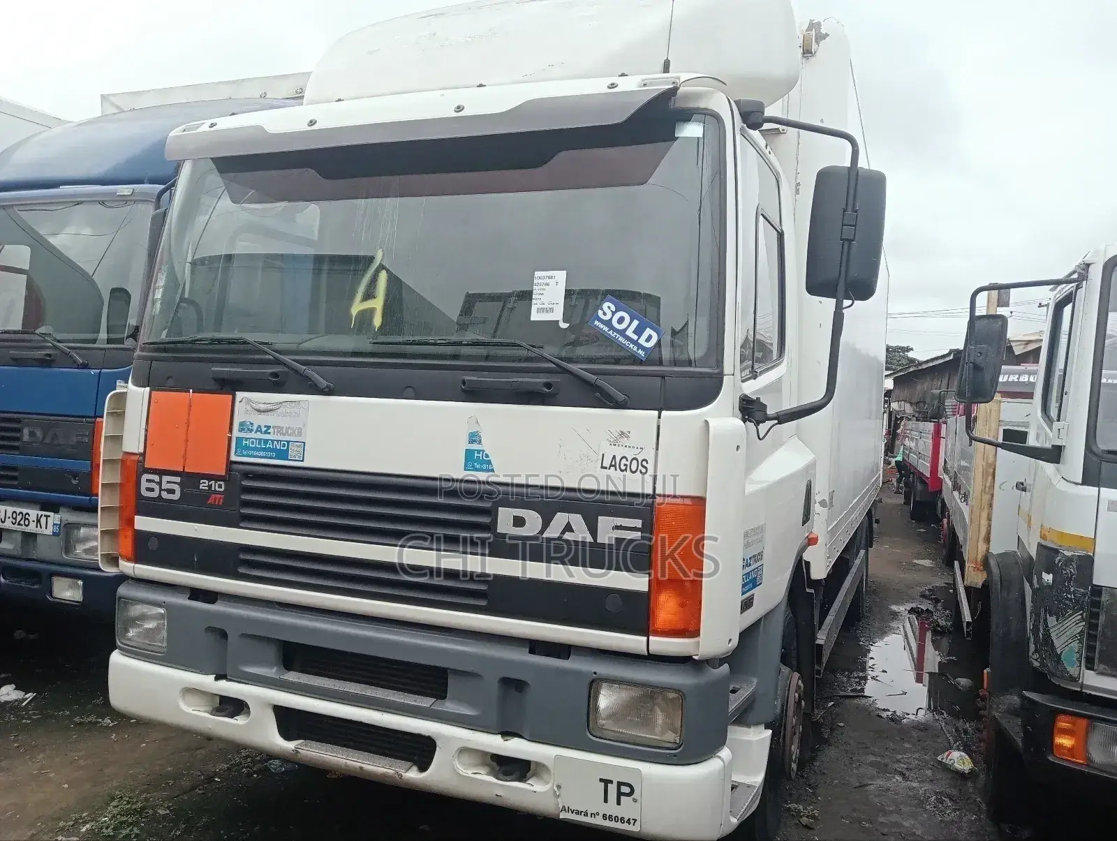 Daf 65 Container 1999 White