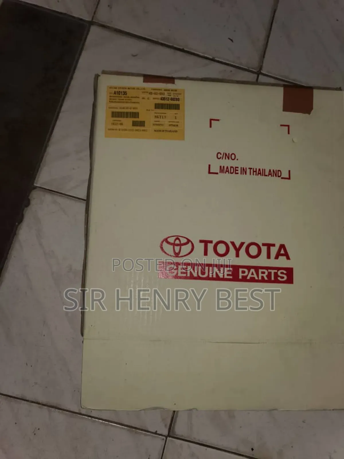 Front Brake Disc Landcrusier 2020 Original