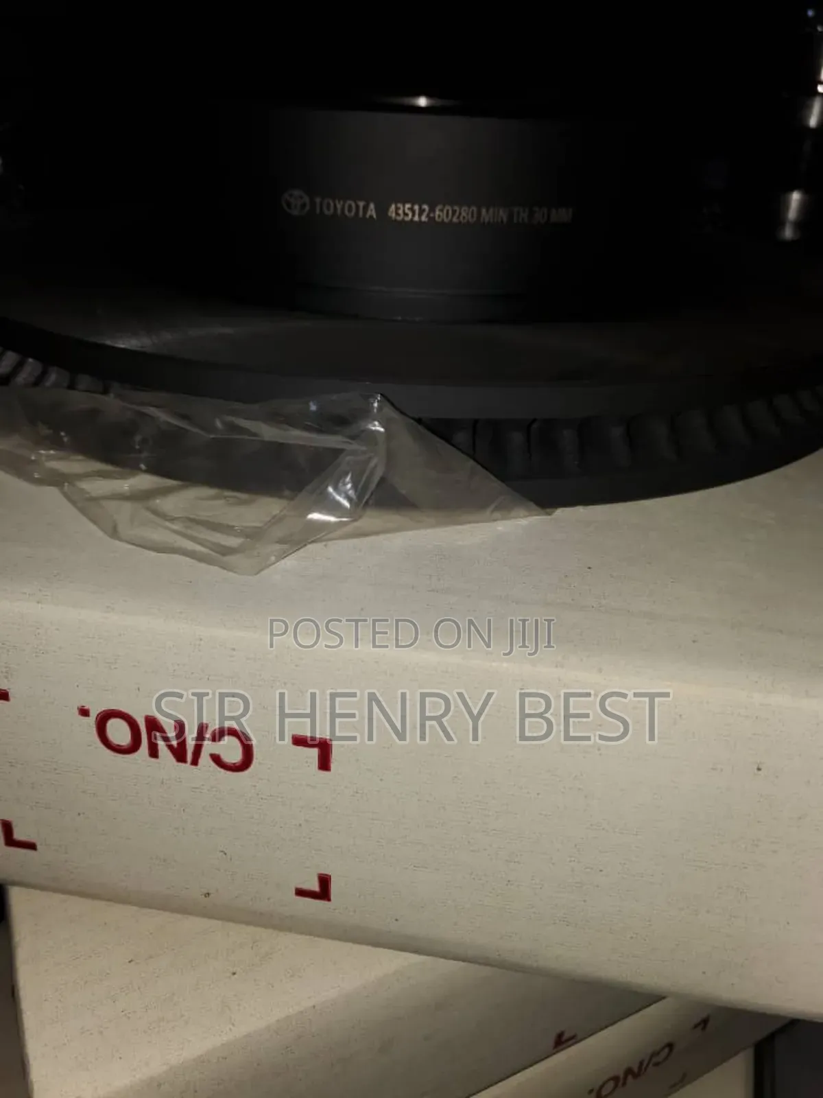 Front Brake Disc Landcrusier 2020 Original