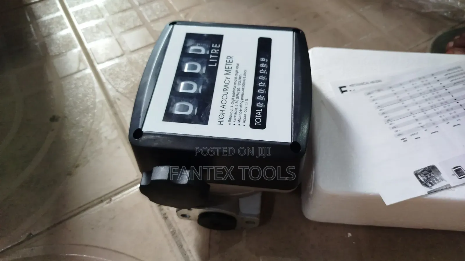 Flow Meter Reading Head.