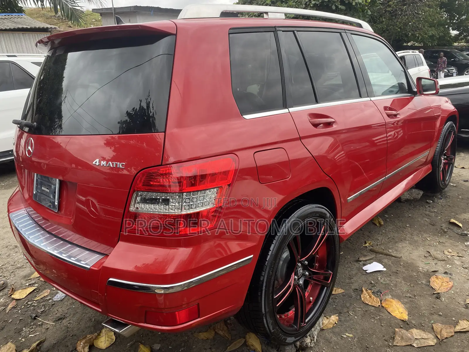 Mercedes-Benz GLK-Class 350 4MATIC 2010 Red